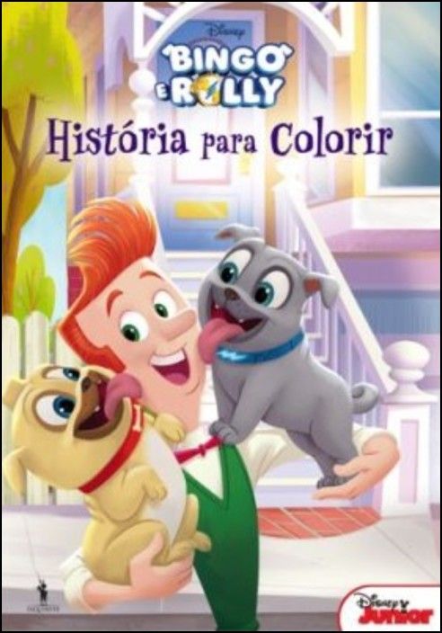 Bingo e Rolly - História Para Colorir