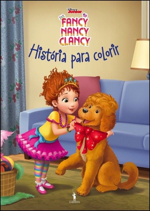 Fancy Nancy Clancy - História Para Colorir