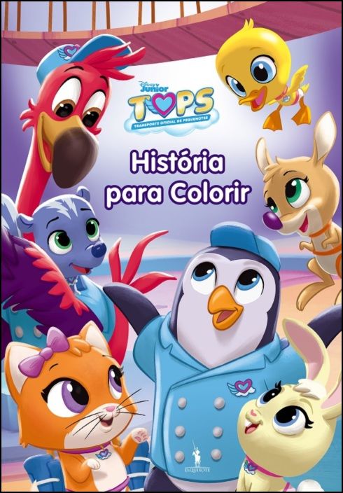 Tops - História para Colorir