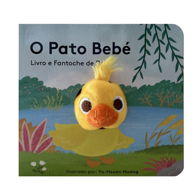 Livro e Fantoche de Dedo - O Pato Bebé