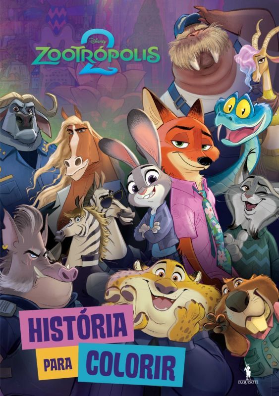 Zootrópolis 2 - História para Colorir