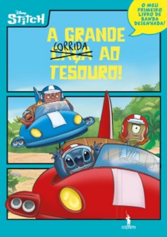 O meu Primeiro Livro de Banda Desenhada! - Stitch - A Grande Corrida ao Tesouro!