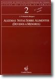 Algumas Notas Sobre Alimentos (Devidos a Menores)