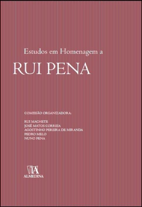 Estudos em Homenagem a Rui Pena