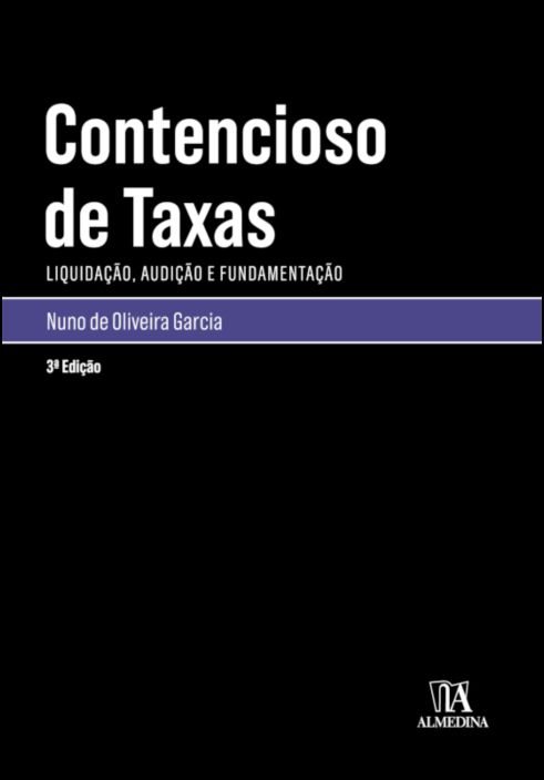 Contencioso de Taxas - 3ª Edição