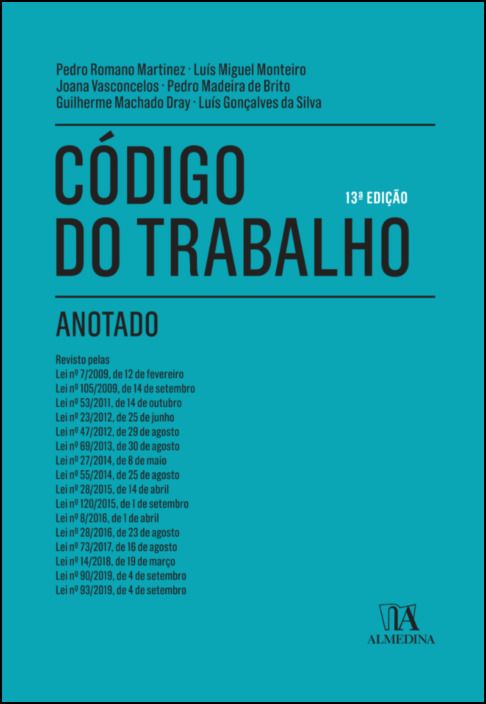 Código do Trabalho - Anotado