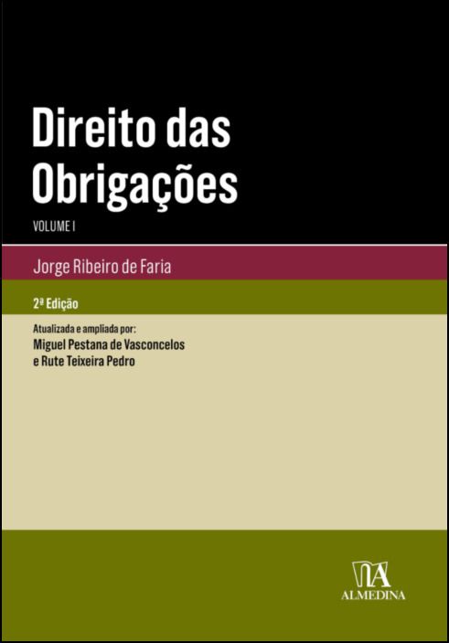 Direito das Obrigações - Vol. I