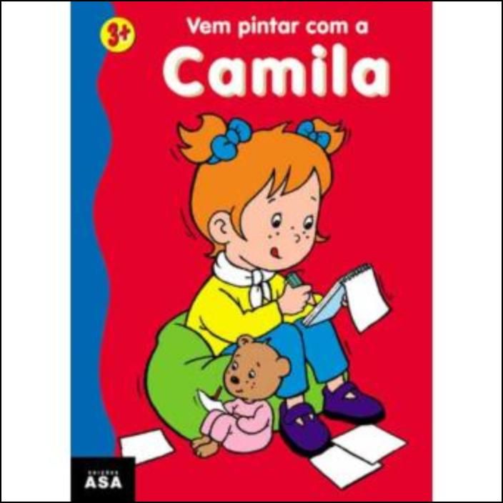 Vem Pintar com a Camila - Vermelho