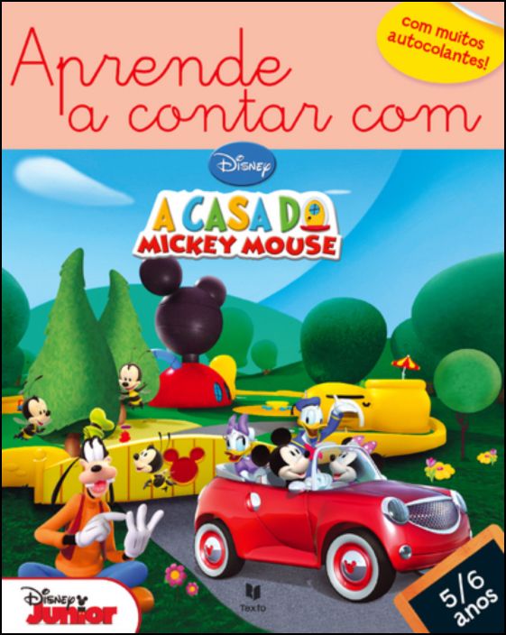 Aprende a Contar com a Casa do Mickey Mouse 5-6 Anos