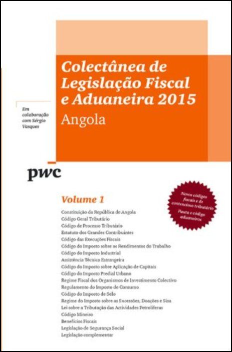 Colectânea de Legislação Fiscal 2015 - Angola