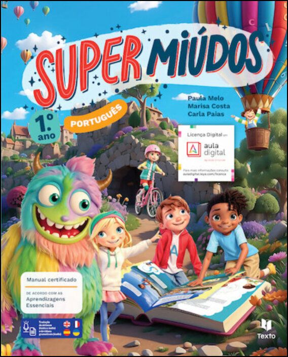 Supermiúdos Português 1 Manual do aluno