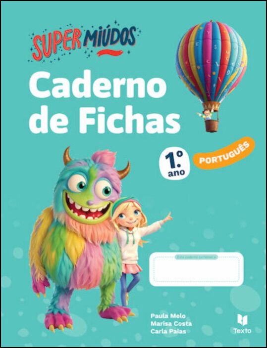 Supermiúdos Português 1 Caderno do aluno