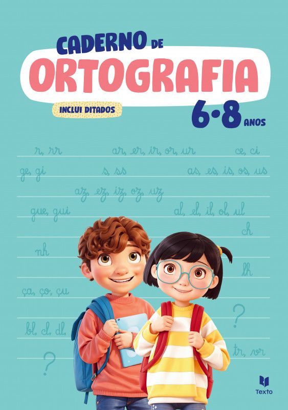 Caderno de Ortografia - Inclui Ditados 6-8 Anos 