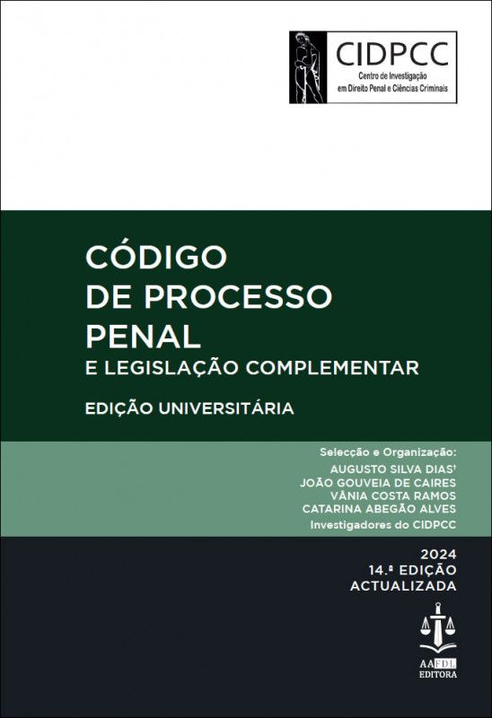 Código de Processo Penal e Legislação Complementar