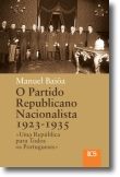O Partido Republicano Nacionalista 1923-1935