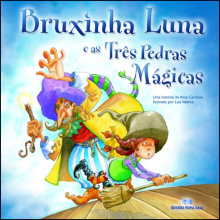 Bruxinha Luna e as Três Pedras Mágicas