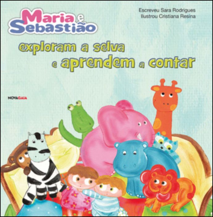 Maria e Sebastião Exploram a Selva e Aprendem a Contar