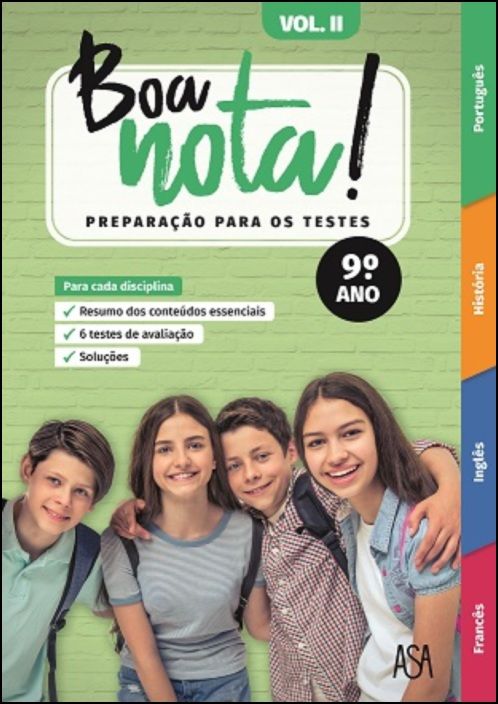 Boa Nota! Preparação para os Testes 9.º ano - Vol. II