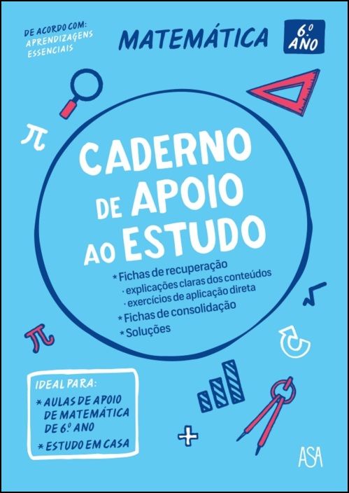 Caderno de Apoio ao Estudo - Matemática - 6.º Ano