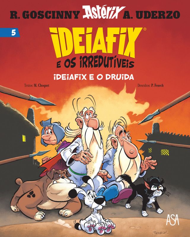 Ideiafix e os Irredutíveis 5 - Ideiafix e o Druida