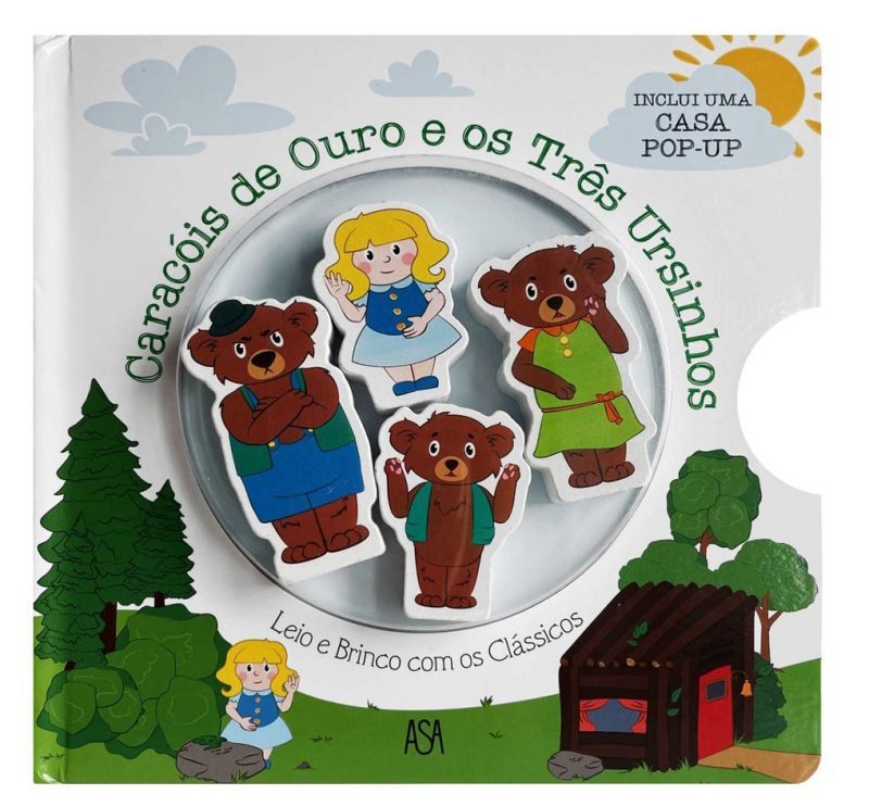 Caracóis de Ouro e os Três Ursinhos - Leio e Brinco com os Clássicos