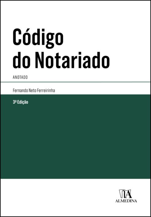 Código do Notariado - Anotado - 3ª Edição