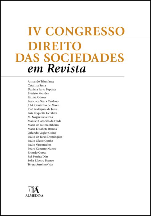 IV Congresso Direito das Sociedades em Revista