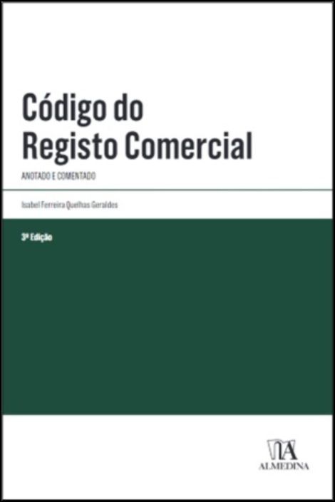 Código do Registo Comercial - Anotado