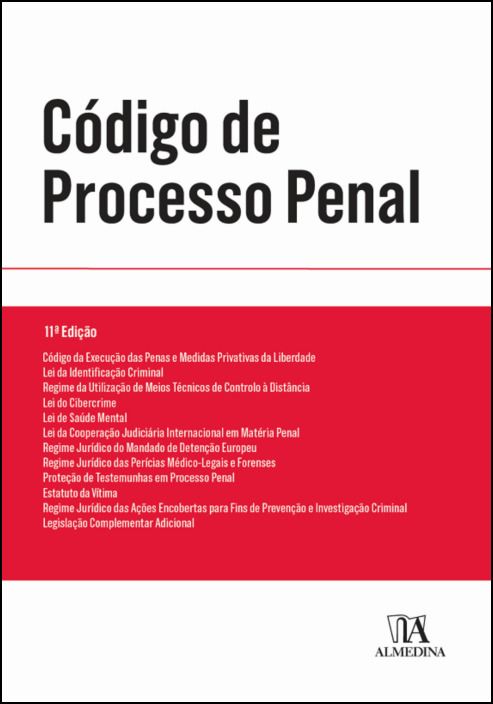 Código de Processo Penal - Texto da Lei - 11ª Edição