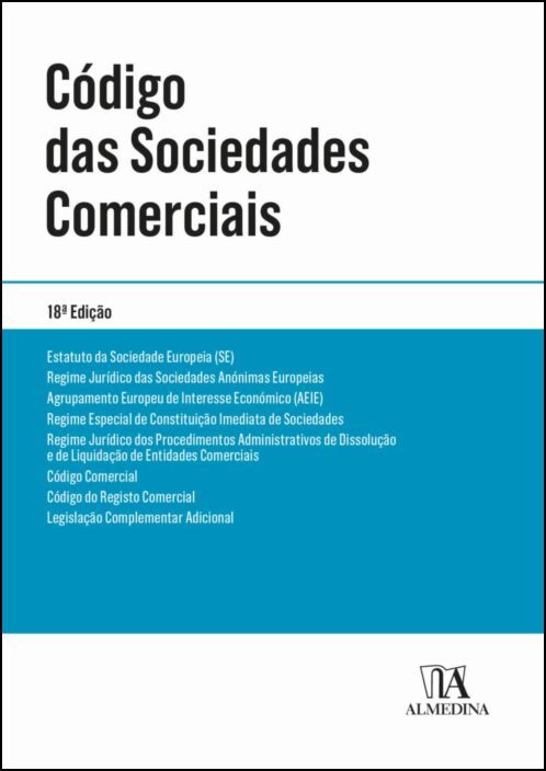 Código das Sociedades Comerciais - Edição de Bolso - 18ª Edição