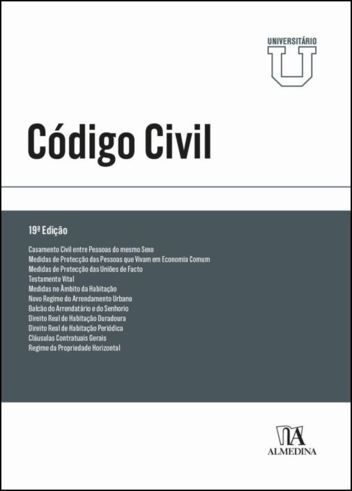 Código Civil - Edição Universitária - 19ª Edição
