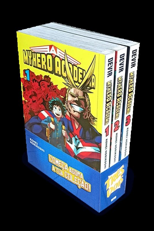 Pack My Hero Academia 1-2-3