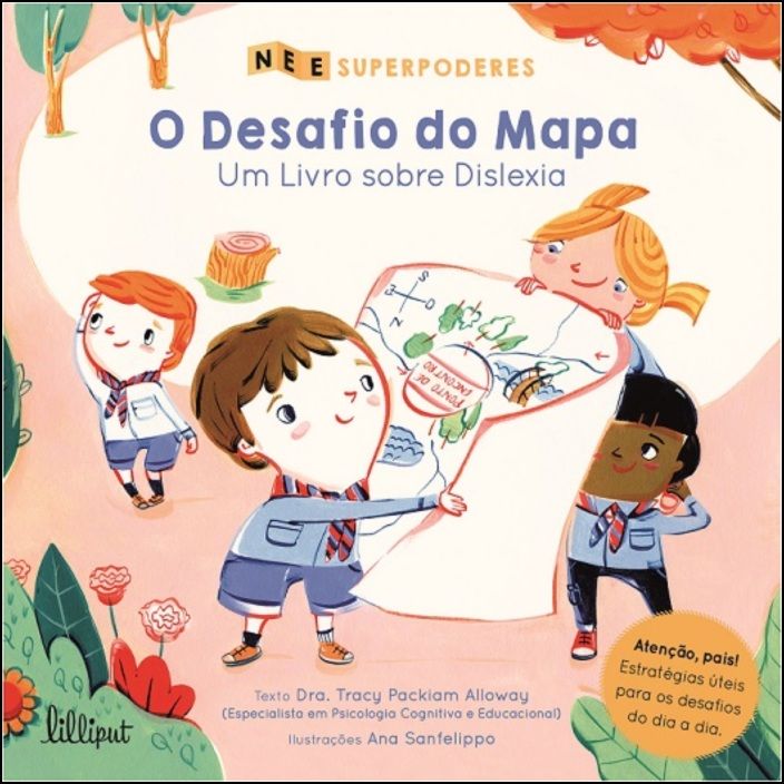 Superpoderes 3 - O Desafio do Mapa: Um Livro sobre Dislexia