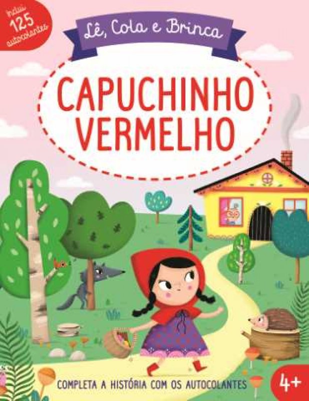 Lê, Cola e Brinca - Capuchinho Vermelho