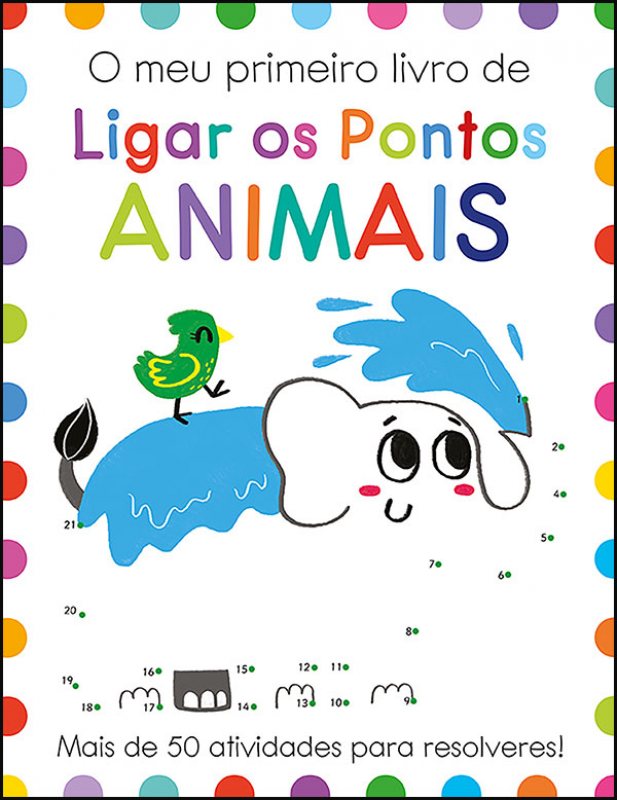 O Meu Primeiro Livro de Ligar os Pontos: Animais