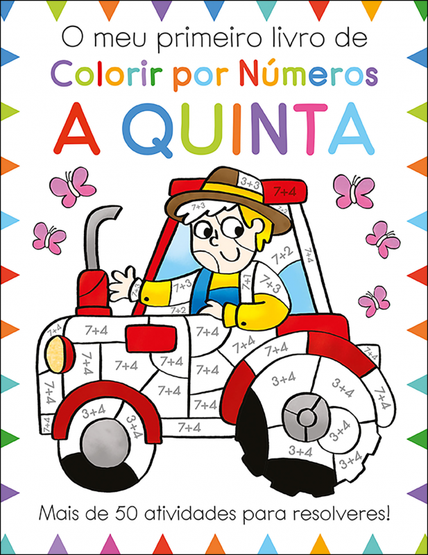 O Meu Primeiro Livro de Colorir por Números - A Quinta