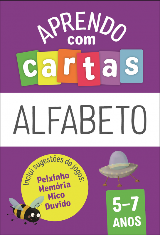 Aprendo com Cartas - Alfabeto 5-7 Anos