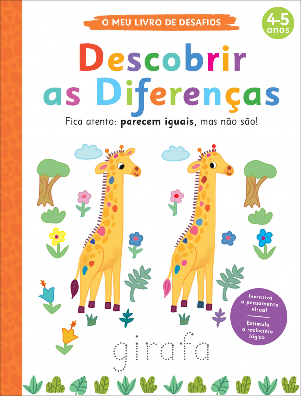 O Meu Livro de Desafios - Descobrir as Diferenças