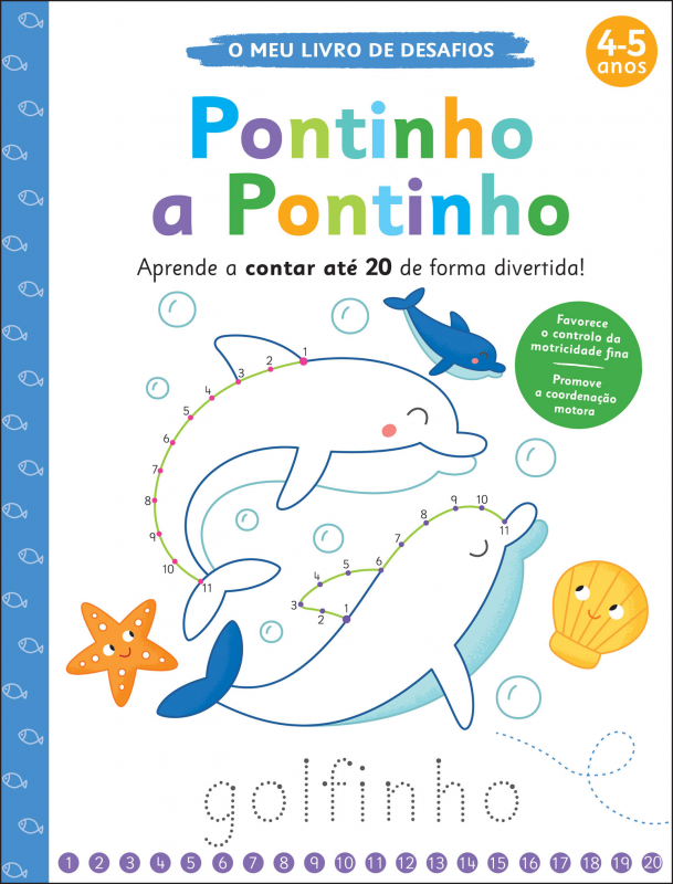 O Meu Livro de Desafios - Pontinho a Pontinho