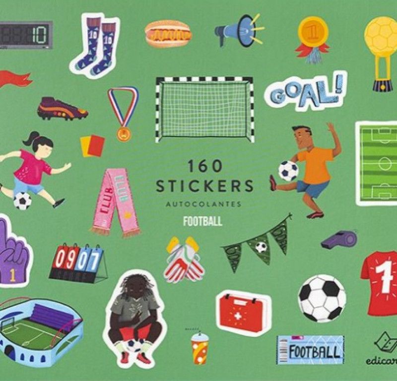 160 Stickers - Football