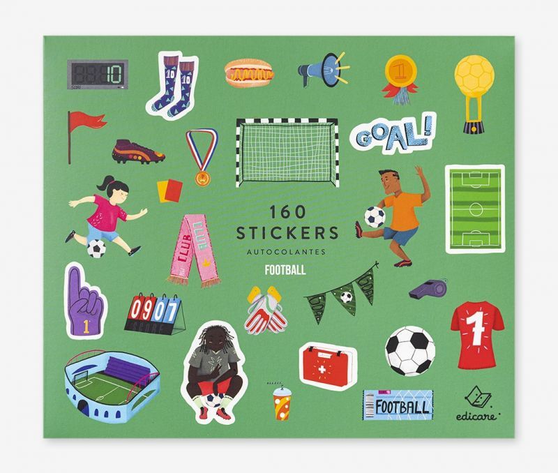 160 Stickers - Football