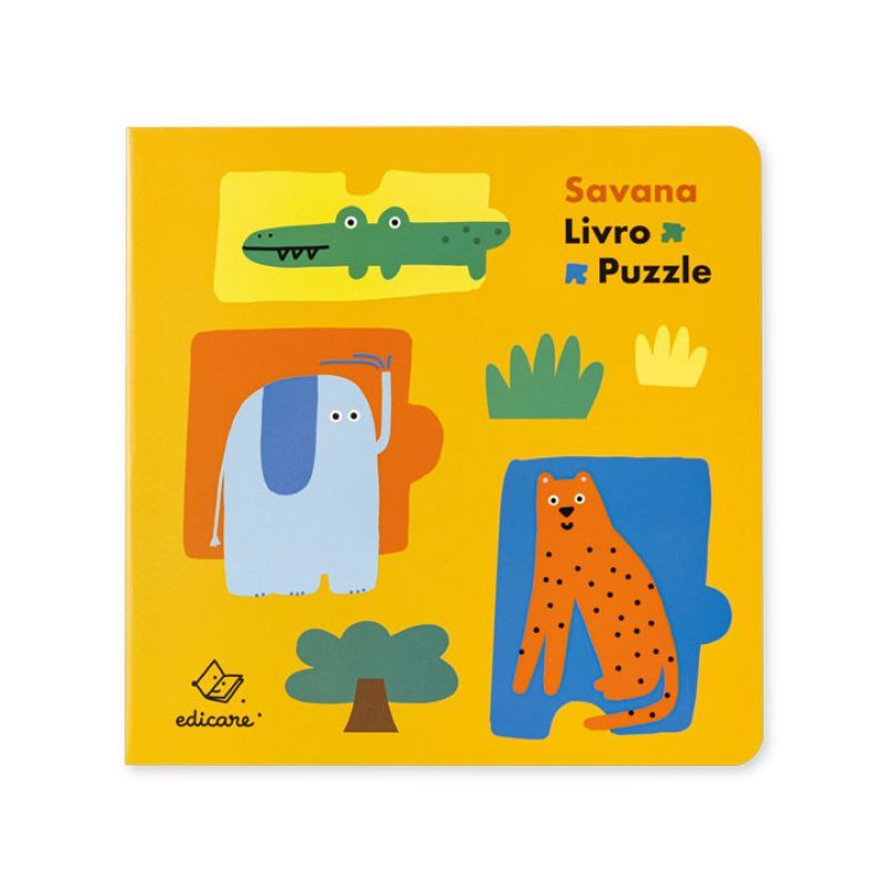 Savana - Livro-Puzzle