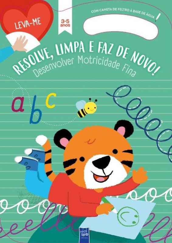  10% de desconto Desenvolver Motricidade Fina - Verde 3-5 Anos