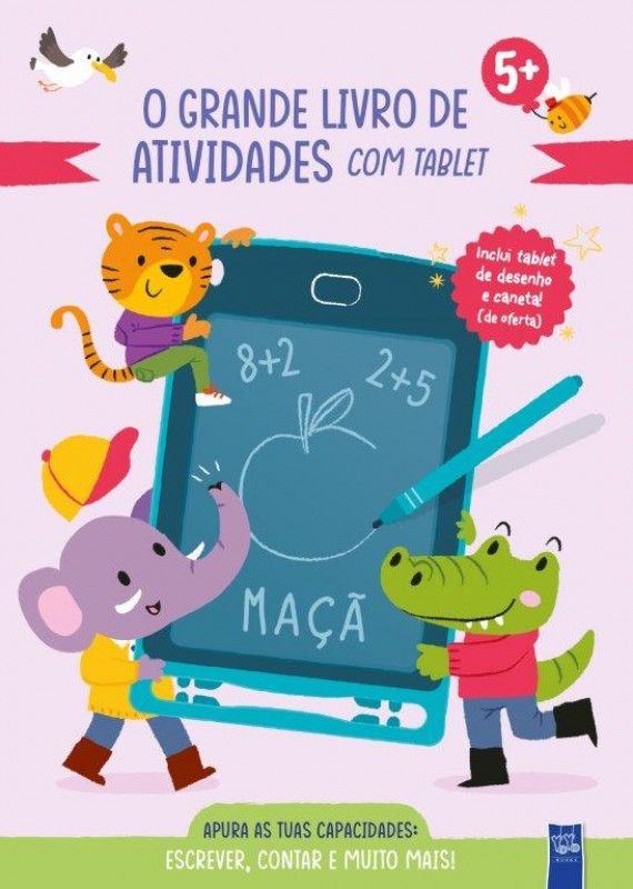 O Grande Livro de Atividades com Tablet - Escrever e Contar 5+