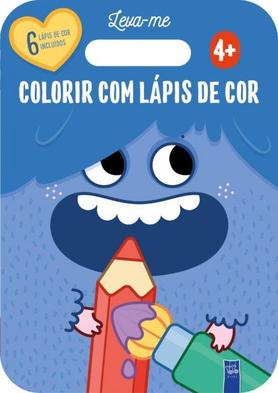 Colorir com Lápis de Cor - Azul