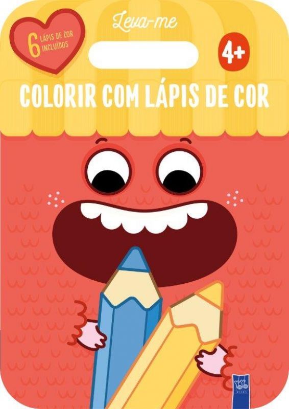 Colorir com Lápis de Cor - Vermelho