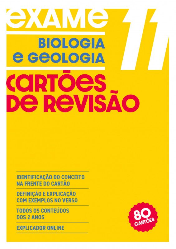 Cartões de Revisão - Biologia e Geologia 11