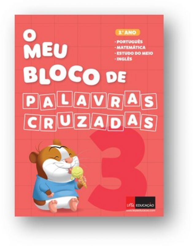 O meu Bloco de Palavras Cruzadas - 3.º Ano