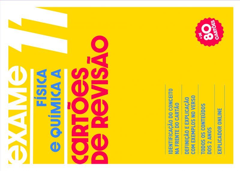 Cartões de Revisão Física e Química A 11.º Ano