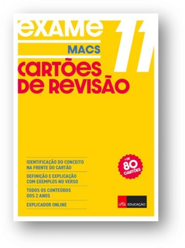 Cartões de Revisão - MACS 11